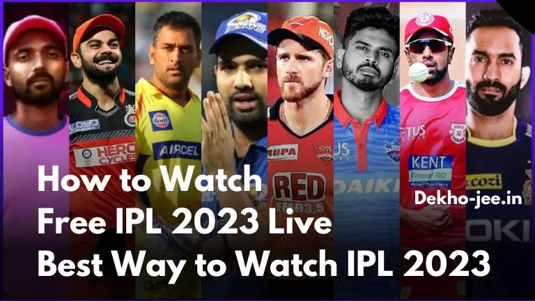 Read more about the article How to Watch Free IPL 2023 Live IPL kaise Dekhe